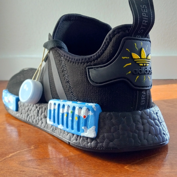 Adidas nmd r1 - custom sneakers - Picture 9 of 11